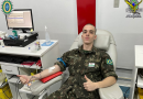 Tiro de Guerra de Joaçaba realiza campanha de doação voluntária de sangue entre os Atiradores